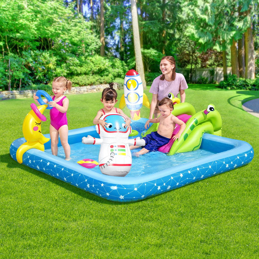 Bestway Swimming Pool Kids Play Above Ground Toys Inflatable Pools 2.3 X2M Tristar Online