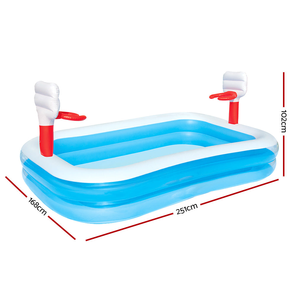 Bestway Inflatable Play Pool Kids Pool Swimming Basketball Play Pool Tristar Online