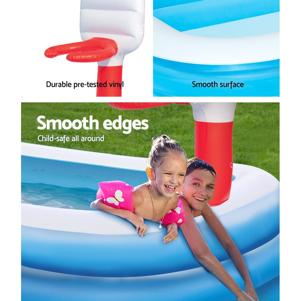 Bestway Inflatable Play Pool Kids Pool Swimming Basketball Play Pool Tristar Online