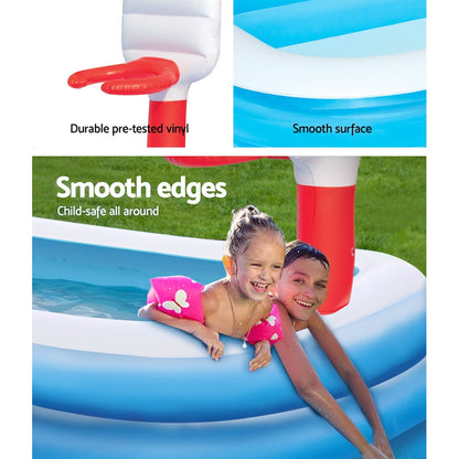 Bestway Inflatable Play Pool Kids Pool Swimming Basketball Play Pool Tristar Online