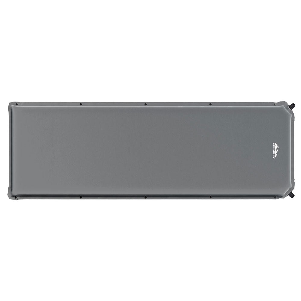 Weisshorn Self Inflating Mattress 6CM Camping Sleeping Mat Air Bed Single Grey Tristar Online