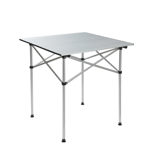 Weisshorn Camping Table Roll Up Aluminum Portable Desk Picnic 70CM Tristar Online