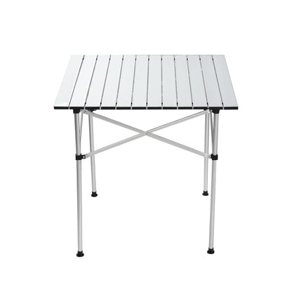 Weisshorn Camping Table Roll Up Aluminum Portable Desk Picnic 70CM Tristar Online