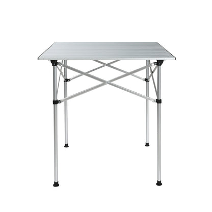 Weisshorn Camping Table Roll Up Aluminum Portable Desk Picnic 70CM Tristar Online