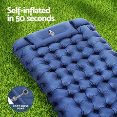 Weisshorn Self Inflating Mattress Camping Sleeping Mat Air Bed Single Pillow Bag Tristar Online