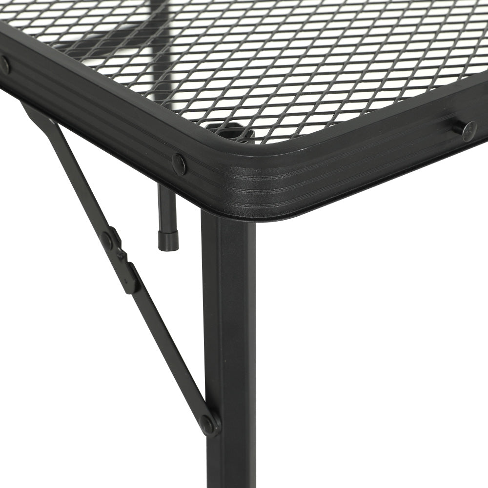 Weisshorn Folding Camping Table 90cm Desk Portable Outdoor Picnic Garden BBQ Tristar Online