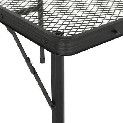 Weisshorn Folding Camping Table 90cm Desk Portable Outdoor Picnic Garden BBQ Tristar Online