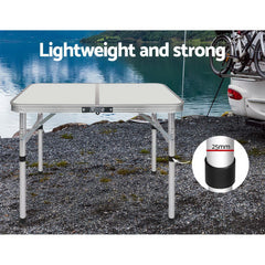 Weisshorn Foldable Kitchen Camping Table Tristar Online