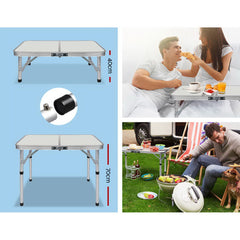 Weisshorn Foldable Kitchen Camping Table Tristar Online