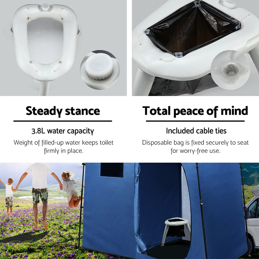 Outdoor Portable Folding Camping Toilet Tristar Online