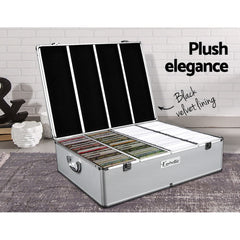Embellir CD Case DVD Cases Storage Box 1000 Discs Aluminium Case DVD Folders Tristar Online