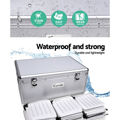 Embellir CD Case DVD Cases Storage Box 500 Discs Aluminium Case DVD Folders Tristar Online