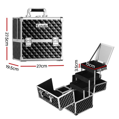 Embellir Makeup Case Beauty Organiser Bag Travel Large Cosmetic Storage Portable Tristar Online