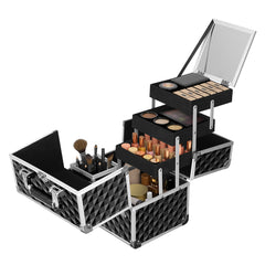 Embellir Makeup Case Beauty Organiser Bag Travel Large Cosmetic Storage Portable Tristar Online
