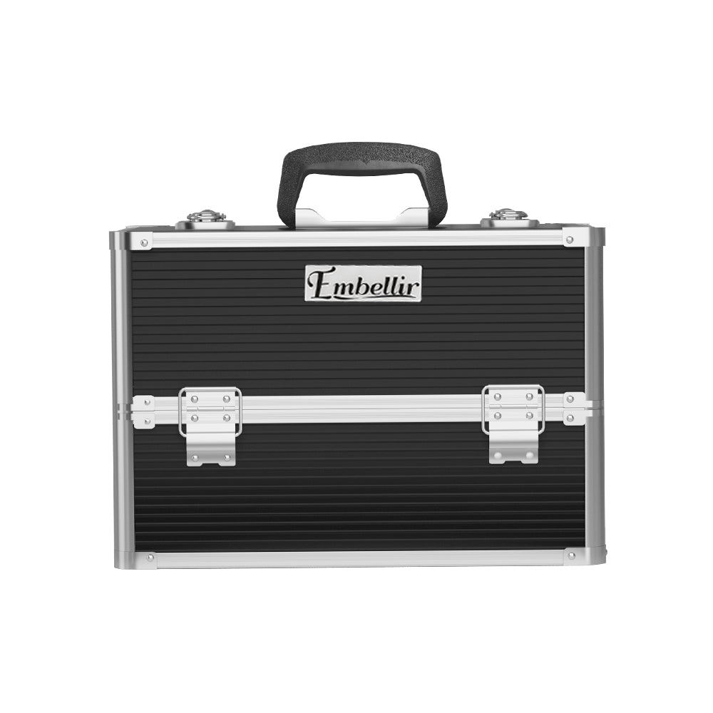 Embellir Portable Cosmetic Beauty Makeup Case- Black Tristar Online