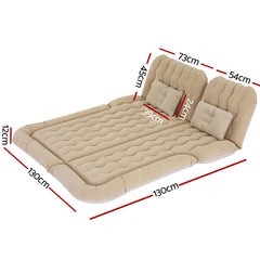 Weisshorn Car Mattress 175x130 Inflatable SUV Back Seat Camping Bed Beige Tristar Online