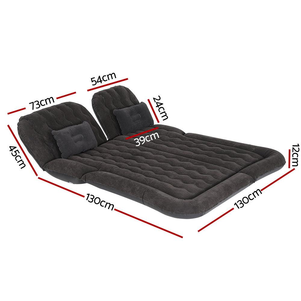 Weisshorn Car Mattress 175x130 Inflatable SUV Back Seat Camping Bed Black Tristar Online