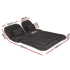 Weisshorn Car Mattress 175x130 Inflatable SUV Back Seat Camping Bed Black Tristar Online