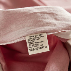 Cosy Club Washed Cotton Sheet Set Pink Brown Single Tristar Online