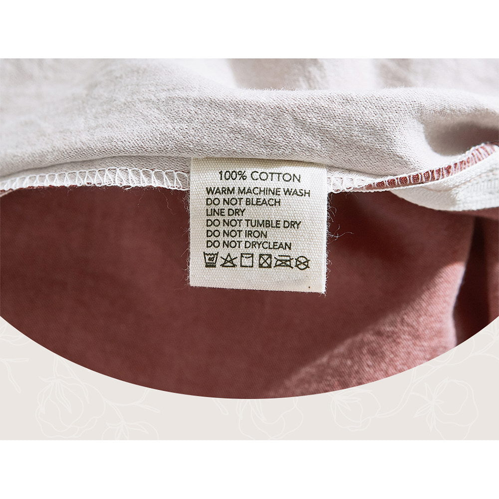 Cosy Club Sheet Set Cotton Sheets Single Red Beige Tristar Online