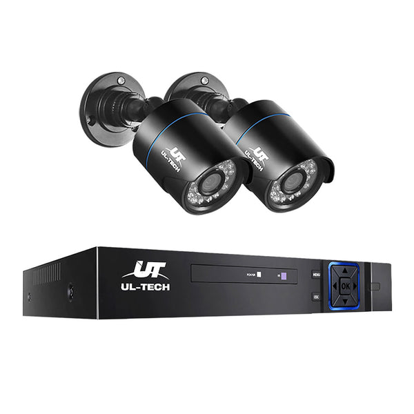 UL Tech 1080P 4 Channel CCTV Security Camera Tristar Online