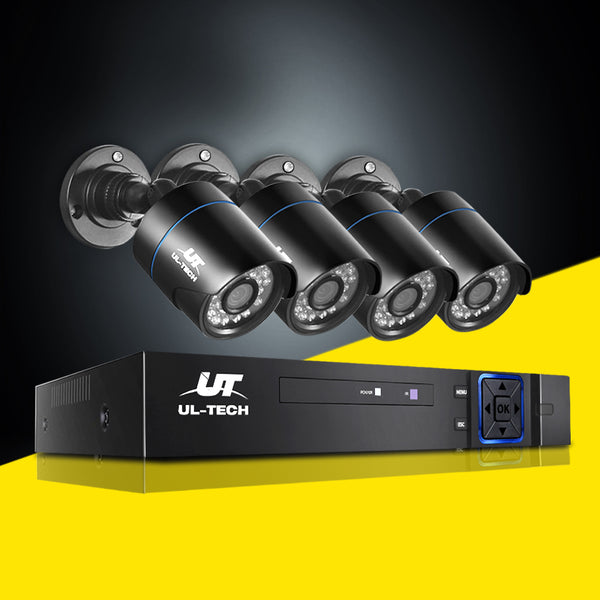 UL Tech 1080P 4 Channel HDMI CCTV Security Camera Tristar Online