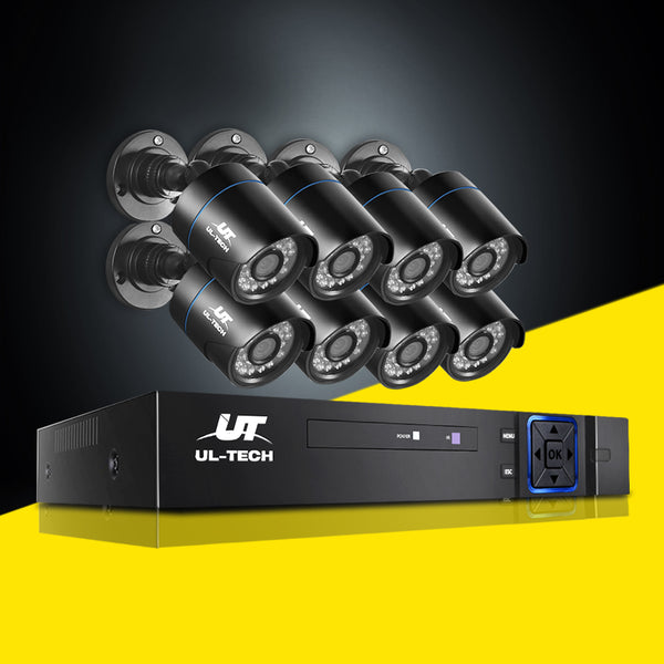UL Tech 1080P 8 Channel HDMI CCTV Security Camera Tristar Online