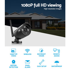 UL-TECH 1080P Wireless Security Camera System IP CCTV Home Tristar Online