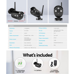 UL-TECH 1080P Wireless Security Camera System IP CCTV Home Tristar Online