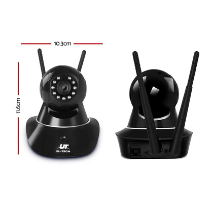 UL Tech 1080P WIreless IP Camera - Black Tristar Online