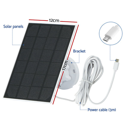 UL-tech Wireless IP Camera Solar Panel Tristar Online