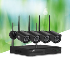 UL-TECH 3MP 8CH NVR Wireless 4 Security Cameras Set Tristar Online
