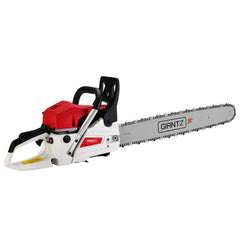 Giantz 62cc Petrol Commercial Chainsaw 20" Bar E-Start Tree Chain Saw Pruning Tristar Online