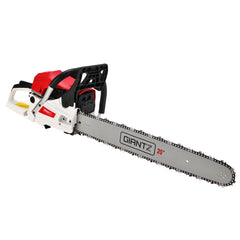 Giantz 62cc Petrol Commercial Chainsaw 20" Bar E-Start Tree Chain Saw Pruning Tristar Online