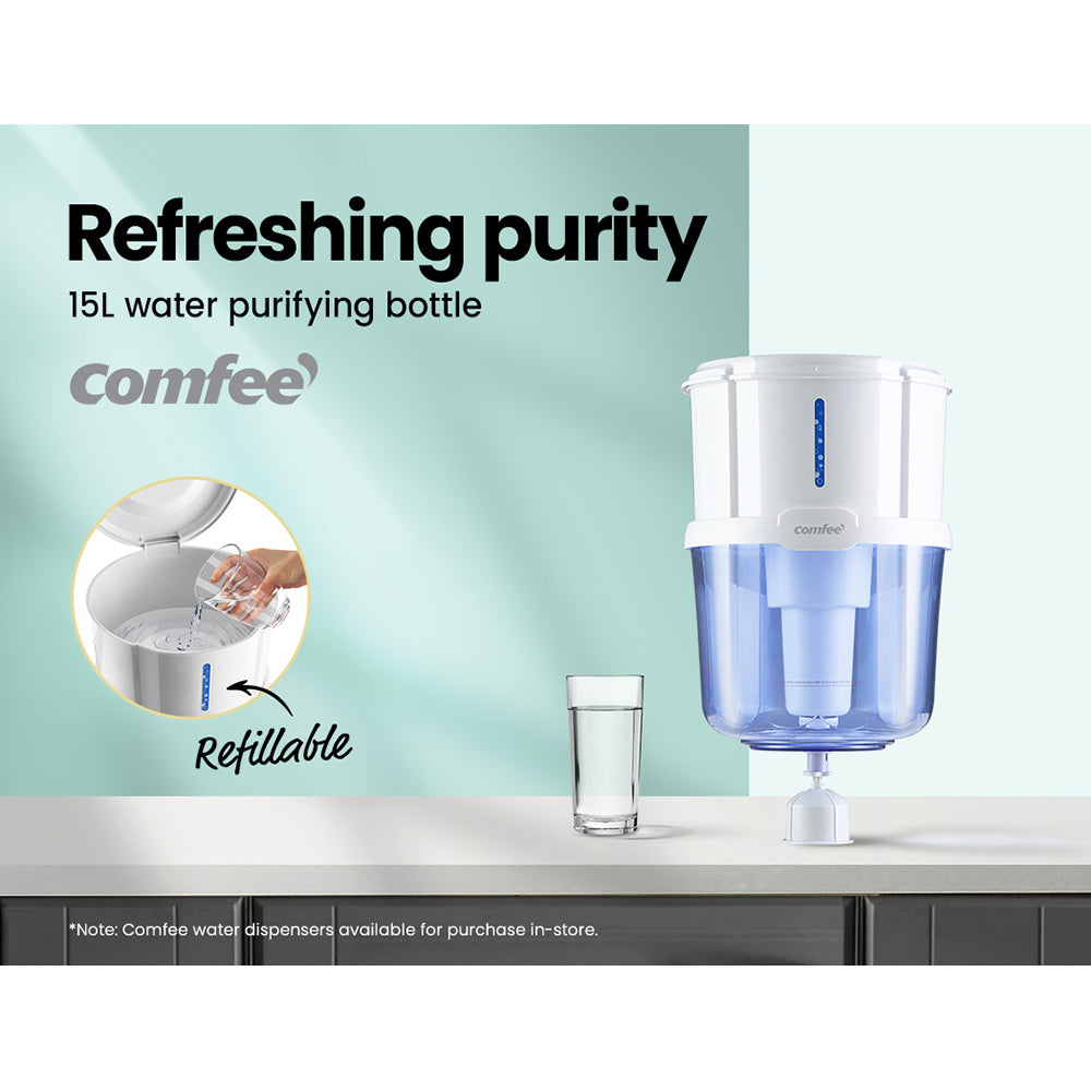 Comfee Water Purifier Dispenser 15L Water Filter Bottle Cooler Container Tristar Online