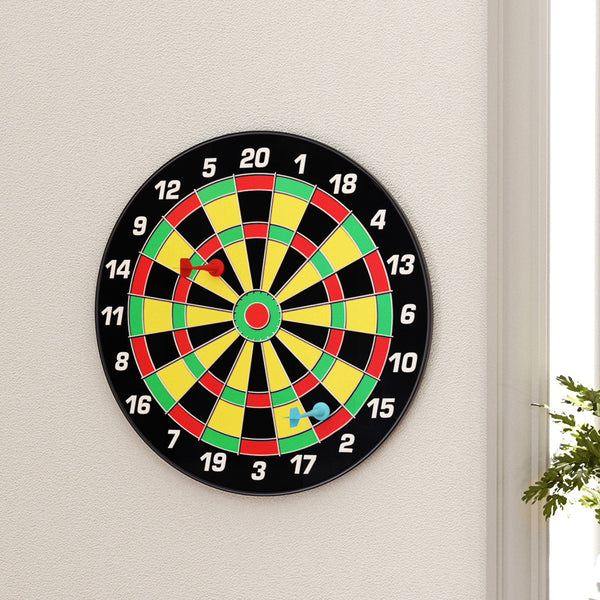 16" Dartboard Dart Board with Magnetic Darts Kids Toy Gift Tristar Online