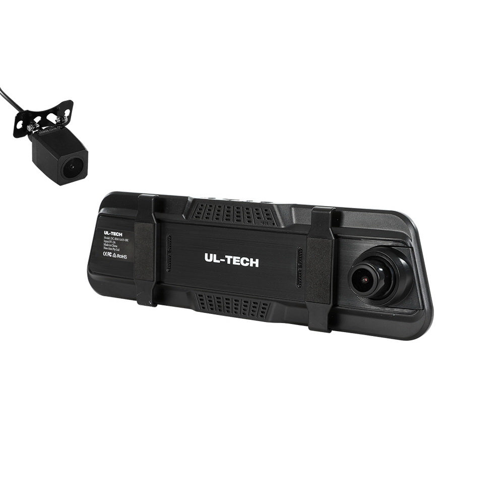 UL-tech 1080P Dash Camera 9.66" Front Rear View Tristar Online