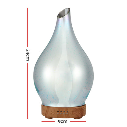 Devanti Aroma Diffuser Aromatherapy 3D LED Essential Oils Firework Humidifier Tristar Online
