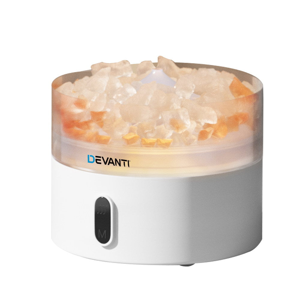 Devanti Aroma Diffuser Aromatherapy Essential Oils Air Humidifier LED Crystal Tristar Online