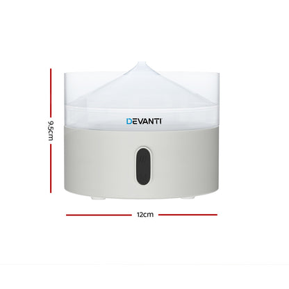 Devanti Aroma Diffuser Aromatherapy Essential Oils Air Humidifier LED Crystal Tristar Online