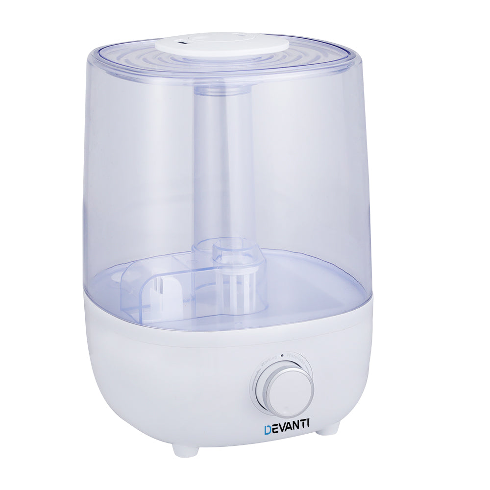 Devanti 4L Air Humidifier Ultrasonic Purifier Mist Aroma Diffuser Aromatherapy Tristar Online
