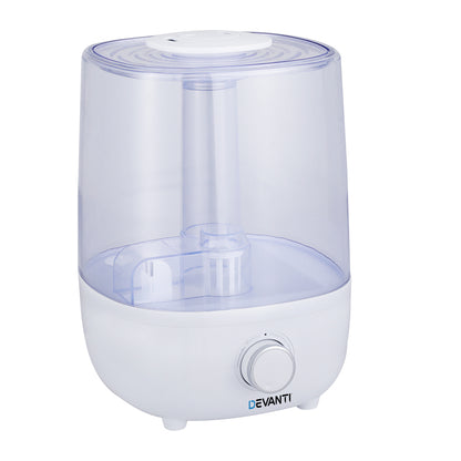 Devanti 4L Air Humidifier Ultrasonic Purifier Mist Aroma Diffuser Aromatherapy Tristar Online