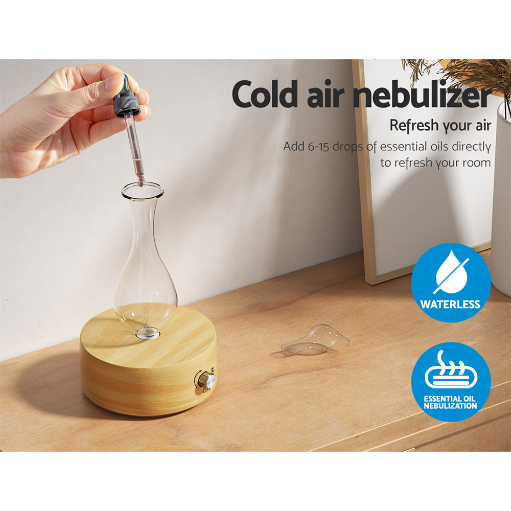 Devanti Waterless Aromatherapy Aroma Diffuser Pure Essential Oil Ultrasonic Tristar Online