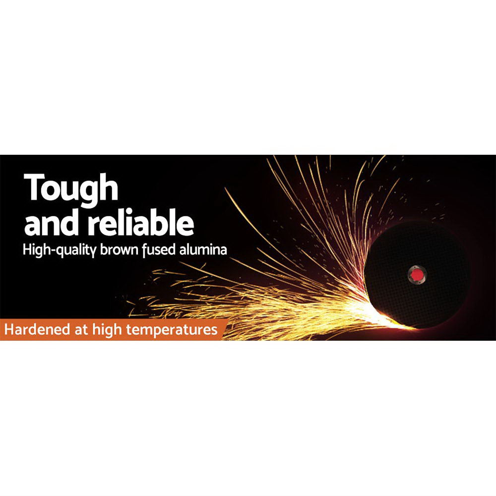 Giantz 100-Piece Cutting Discs 5" 125mm Angle Grinder Thin Cut Off Wheel Metal Tristar Online