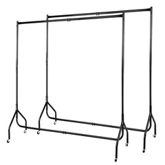 Artiss Clothes Racks Metal Coat Hanger Stand x2 Tristar Online