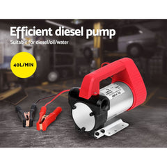 12V Electric Diesel Oil Bio-diesel Transfer Pump Tristar Online