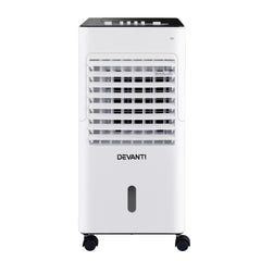 Devanti Evaporative Air Cooler Conditioner Portable 6L Cooling Fan Humidifier Tristar Online