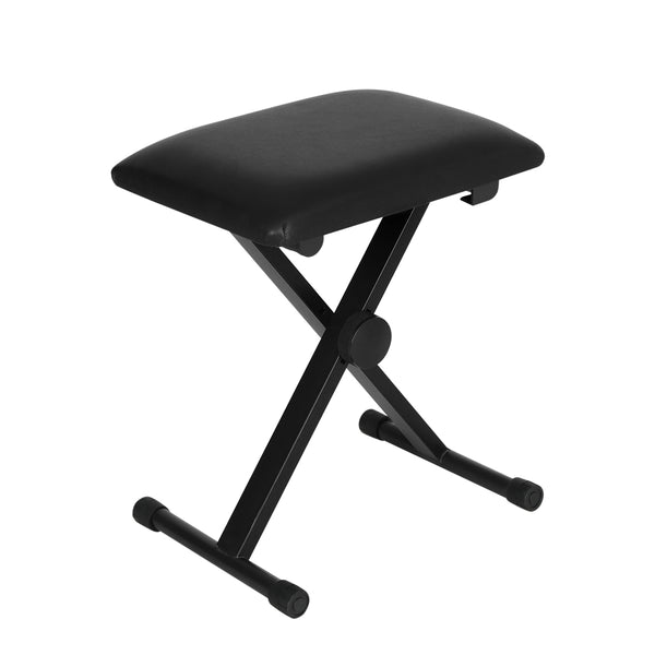 Alpha Piano Stool Adjustable Height Keyboard Seat Portable Bench Chair Black Tristar Online