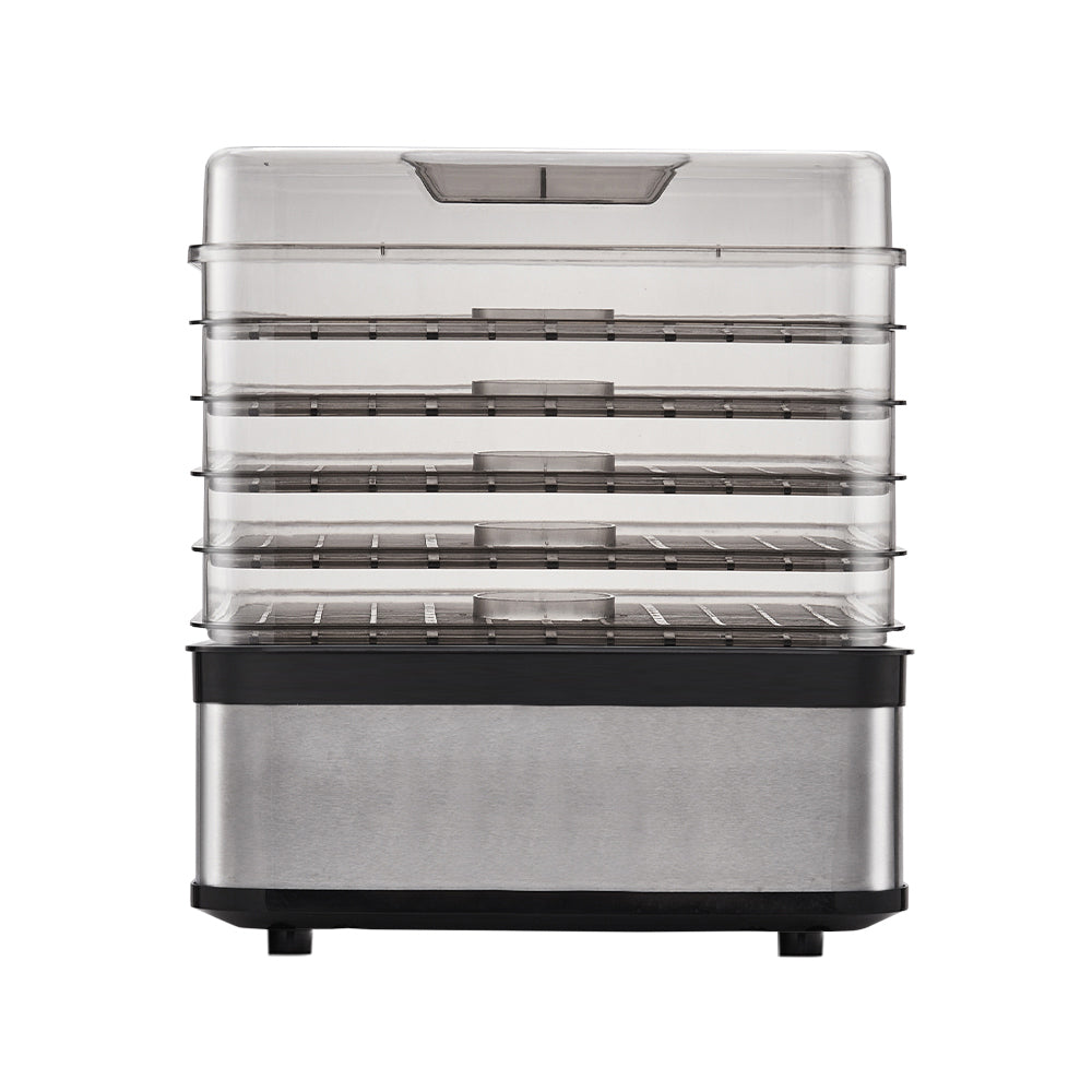 Devanti Food Dehydrator with 5 Trays - Silver Tristar Online