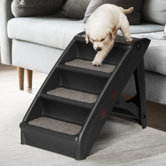 i.Pet Dog Ramp For Bed Sofa Car Pet Steps Stairs Ladder Indoor Foldable Portable Tristar Online